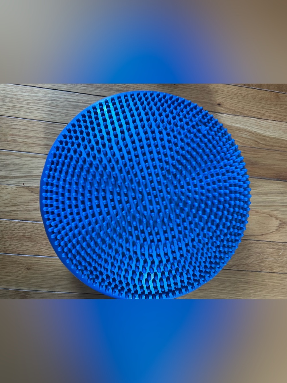 Kids bumpy seat sensory cushion blue